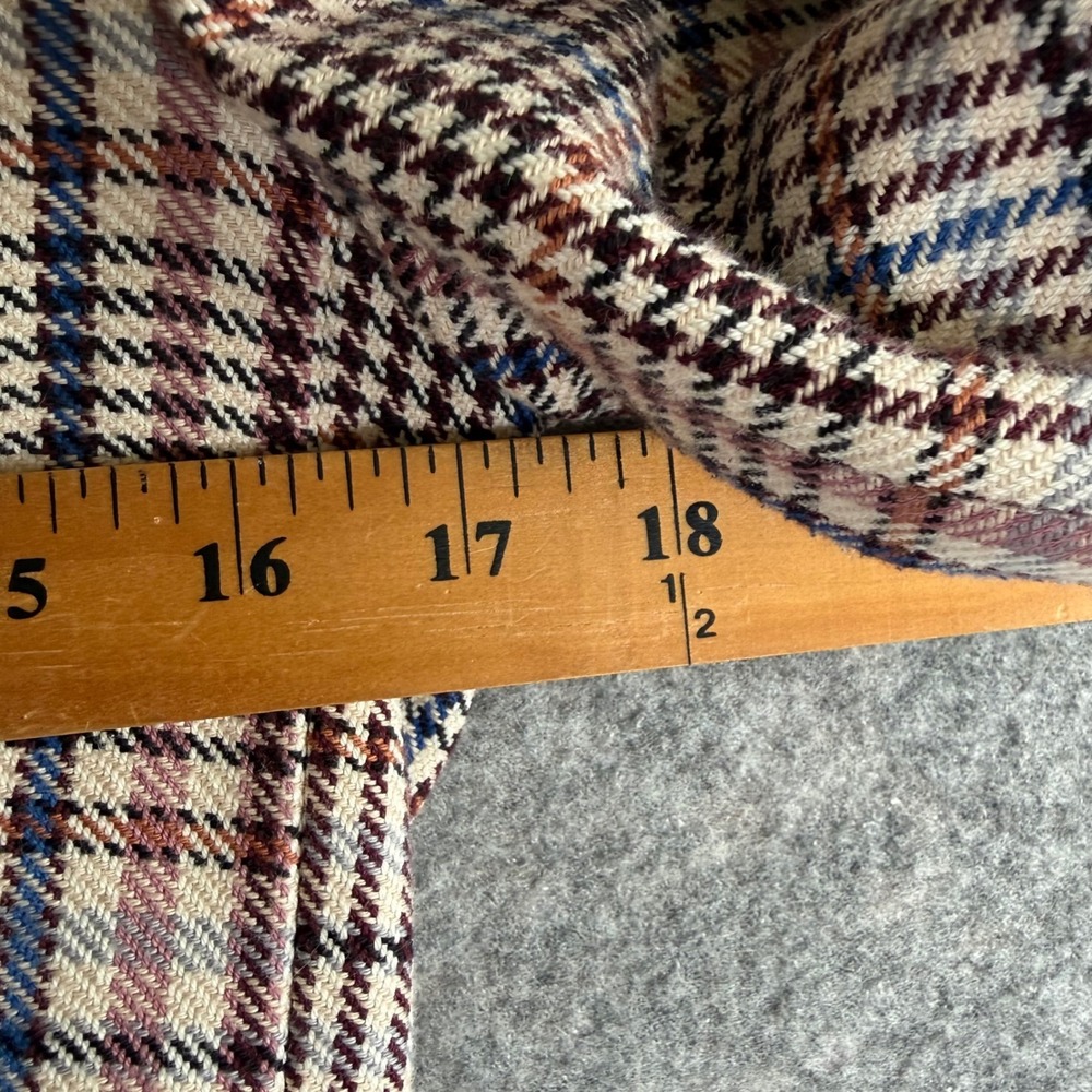Veronica Beard Miller Dickey Jacket Plaid Cotton Blazer Multi Color Size 4 USA - Picture 5 of 9